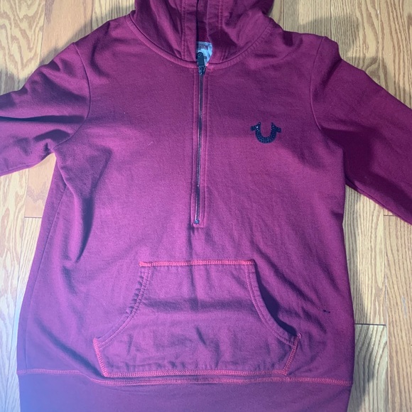 True Religion Half Zip hoodie - Picture 3 of 3